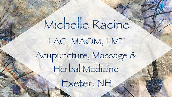 Michelle Racine, LicAc, LMT clinic