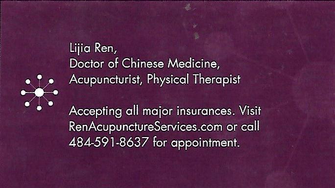 Ren Acupuncture Services clinic